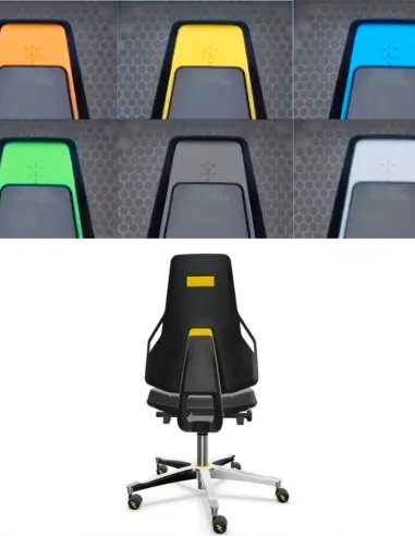 Крісло DAUPHIN TEC IDENTITY  IS 2023 SR для ESD зони - купити Київ, Дніпро, Одеса, Львів, Харків