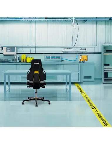 Крісло DAUPHIN TEC IDENTITY IS 2023 PU для ESD зони, поліуретанове  - купити Київ, Дніпро, Одеса, Львів, Харків