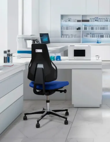 Крісло DAUPHIN TEC IDENTITY IS 2023 PU для ESD зони, поліуретанове  - купити Київ, Дніпро, Одеса, Львів, Харків