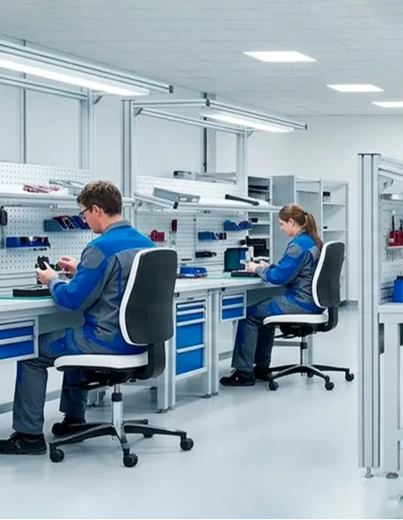 Кресло DAUPHIN TEC CLASSIC IS 2087 для ESD зон - купить Киев, Днепр, Одесса, Львов, Харьков