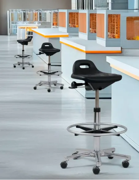 Кресло DAUPHIN TEC BASIC IS 1967 CFR PU для работы стоя/сидя - купить Киев, Днепр, Одесса, Львов, Харьков