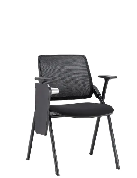 Кресло KRESLALUX H-08 BLACK, для аудиторий, с откидним столиком - купить Киев, Днепр, Одесса, Львов, Харьков