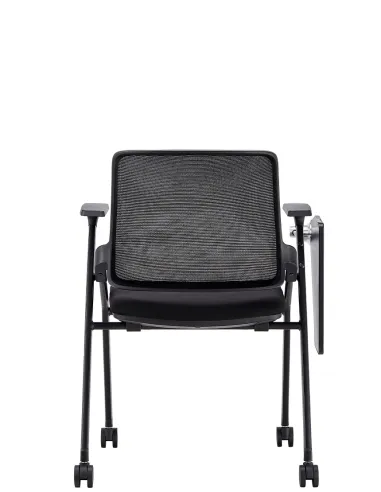 Кресло KRESLALUX H-08 BLACK, для аудиторий, с откидним столиком, на колесах - купить Киев, Днепр, Одесса,  Львов, Харьков