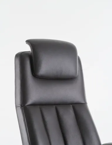 Крісло RANGER для керівника, шкіряне, чорний колір - купити Київ, Дніпро, Одеса, Львів, Харків