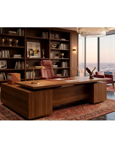 Кресло RANGER для руководителя, кожаное, черный цвет - купить Киев, Днепр, Одесса, Львов, Харьков