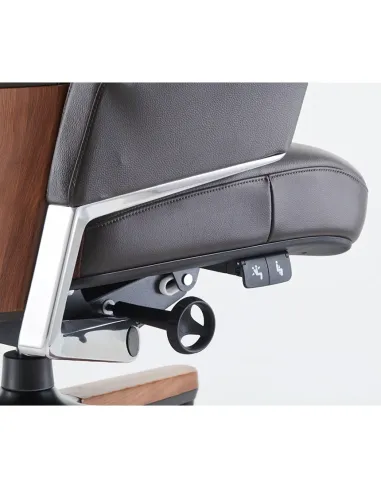 Крісло RANGER VISITOR, шкіряне, бежевий колір - купити Київ, Дніпро, Одеса, Львів, Харків