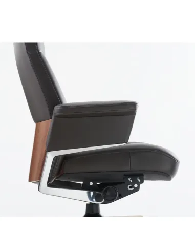 Кресло RANGER VISITOR, кожаное, бежевый цвет - купить Киев, Днепр, Одесса, Львов, Харьков