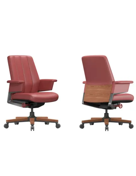 Кресло RANGER VISITOR, кожаное, бежевый цвет - купить Киев, Днепр, Одесса, Львов, Харьков