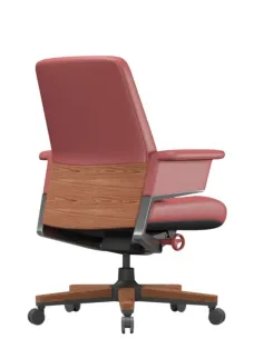 Крісло RANGER VISITOR, шкіряне, бордовий колір - купити Київ, Дніпро, Одеса, Львів, Харків 2