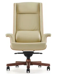 Крісло KRESLALUX LORD бежеве, для керівника, шкіряне - купити Київ, Дніпро, Одеса, Львів, Харків