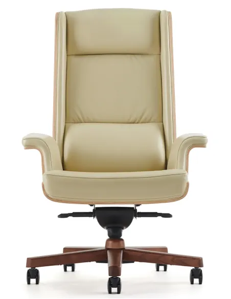 Крісло KRESLALUX LORD бежеве, для керівника, шкіряне - купити Київ, Дніпро, Одеса, Львів, Харків