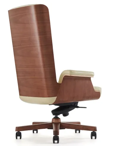 Крісло KRESLALUX LORD бежеве, для керівника, шкіряне - купити Київ, Дніпро, Одеса, Львів, Харків