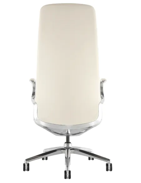 Крісло KRESLALUX LELLA BEIGE для керівника, шкіряне - купити Київ, Дніпро, Одеса, Львів, Харків