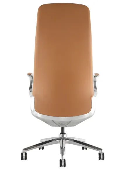Крісло KRESLALUX LELLA LIGHT BROWN для керівника, шкіряне - купити Київ, Дніпро, Одеса, Львів, Харків