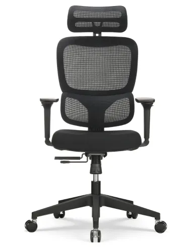 Кресло HOOKAY FOCORA BLACK (FCM-F01) для оператора, эргономичное - купить Киев, Днепр, Одесса, Львов, Харьков