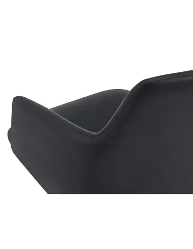 Конференц-крісло KRESLALUX FOCUS B2416 Black, шкіряне | Kreslalux