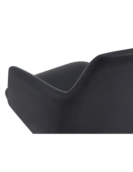 Конференц-крісло KRESLALUX FOCUS B2416 Black, шкіряне | Kreslalux