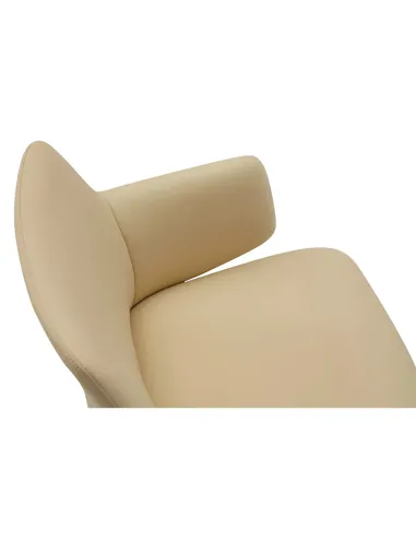 Конференц-крісло KRESLALUX FOCUS B2416 Beige, шкіряне | Kreslalux