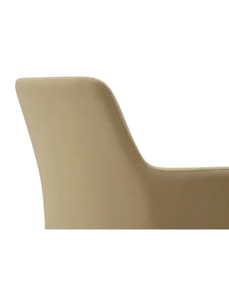 Конференц-крісло KRESLALUX FOCUS B2416 Beige, шкіряне | Kreslalux