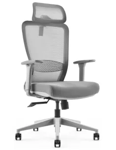 Крісло KRESLALUX BEACON GREY, ергономічне - купити Київ, Дніпро, Одеса, Львів, Харків