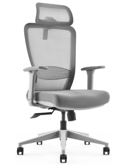 Крісло KRESLALUX BEACON GREY, ергономічне - купити Київ, Дніпро, Одеса, Львів, Харків