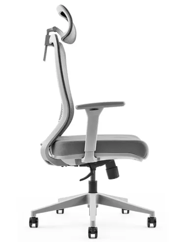 Крісло KRESLALUX BEACON GREY, ергономічне - купити Київ, Дніпро, Одеса, Львів, Харків