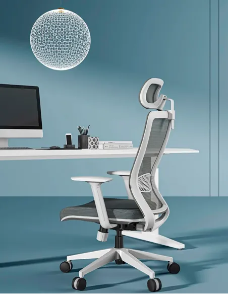 Крісло KRESLALUX BEACON GREY, ергономічне - купити Київ, Дніпро, Одеса, Львів, Харків