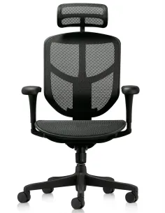 Кресло  ENJOY BUDGET 2 NEW BLACK MESH эргономичное 2