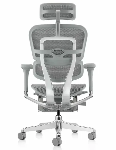 Кресло ERGOHUMAN ELITE 2 (EHE2-AG-HAM-5D-L-LM, сетка T-168-B2 Natural), эргономичное, с подставкой под ноги