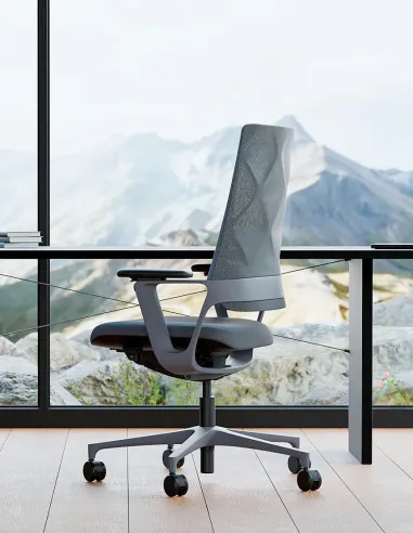 Крісло KLOBER CONNEX SIGNATURE STONE GREY EDITION