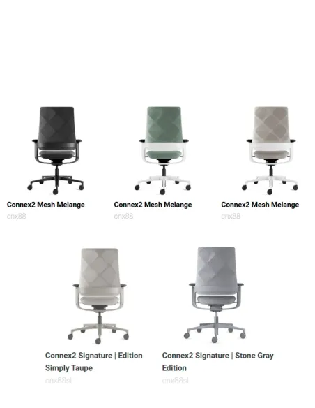 Кресло KLOBER CONNEX SIGNATURE STONE GREY EDITION
