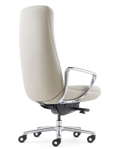 Крісло KRESLALUX TORNA 01 BEIGE для керівника, шкіряне
