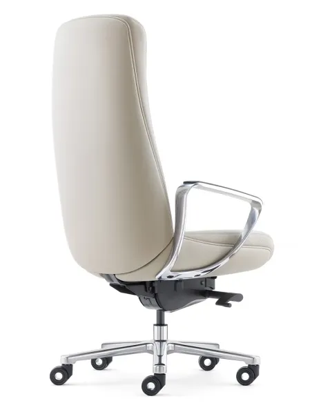 Крісло KRESLALUX TORNA 01 BEIGE для керівника, шкіряне
