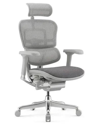 Кресло ERGOHUMAN ELITE 2 (EHE2-AG-HBM-F-5D-L), эргономичное, с тканевым сиденьем
