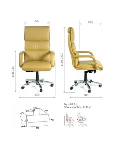 Кресло CHAIRMAN 780 для руководителя