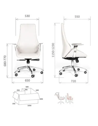 Кресло CHAIRMAN Sky для руководителя