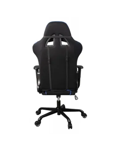 Кресло Бюрократ 771/BLUE+BL для руководителя, синий/черный