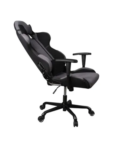 Кресло Бюрократ 771/GREY+BL для руководителя, серый/черный