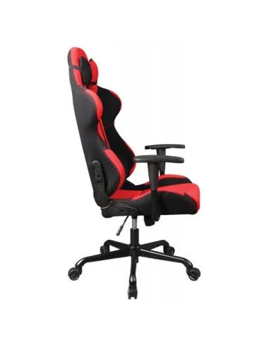 Кресло Бюрократ 771/RED+BL для руководителя, красный/черный