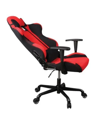 Кресло Бюрократ 771/RED+BL для руководителя, красный/черный