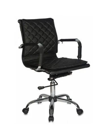 Кресло Бюрократ CH-991-LOW/BLACK для руководителя, цвет черный