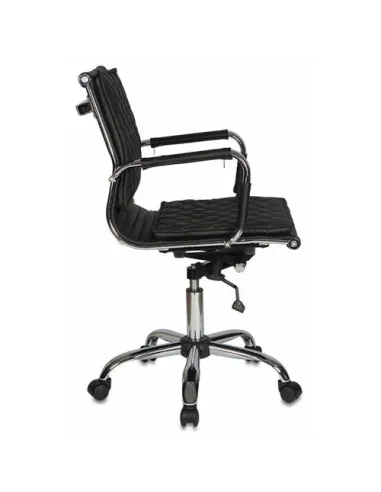 Кресло Бюрократ CH-991-LOW/BLACK для руководителя, цвет черный