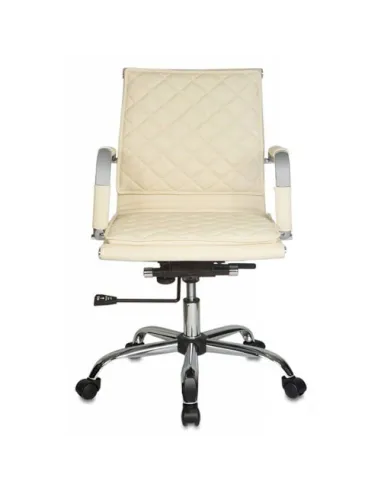 Кресло Бюрократ CH-991-LOW/IVORY для руководителя, цвет слоновая кость