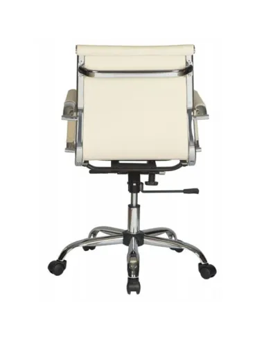Кресло Бюрократ CH-991-LOW/IVORY для руководителя, цвет слоновая кость