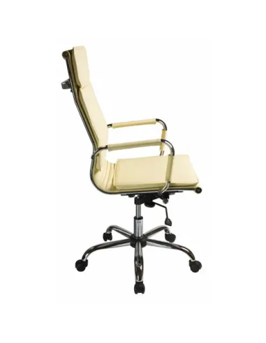 Кресло Бюрократ CH-993/IVORY для руководителя,  цвет слоновая кость