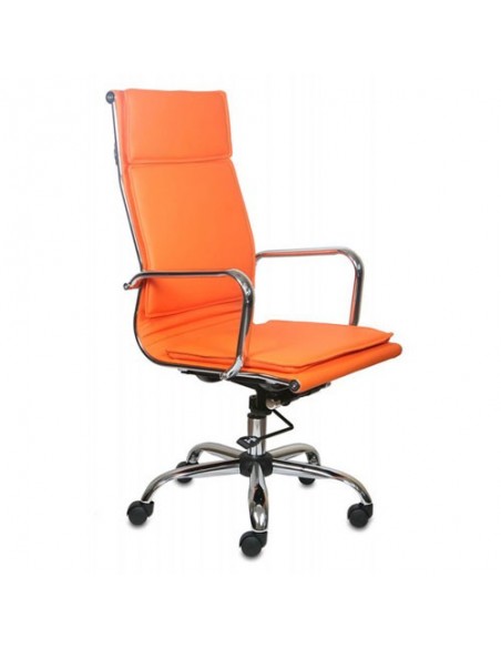 Кресло Бюрократ CH-993/ORANGE для руководителя, цвет оранжевый