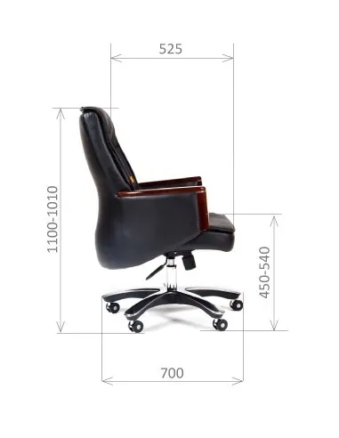 Кресло CHAIRMAN 790M для руководителя