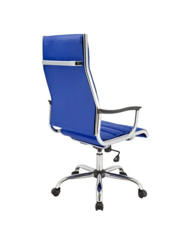 Кресло Бюрократ CH-994/BLUE для руководителя, цвет синий