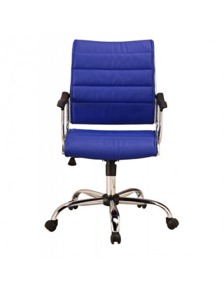 Кресло Бюрократ CH-994AXSN/BLUE для руководителя, цвет синий