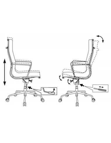 Кресло Бюрократ CH-996/BLACK для руководителя, цвет черный